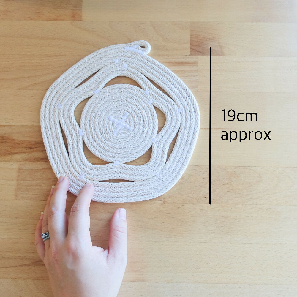 Coiled Rope trivet