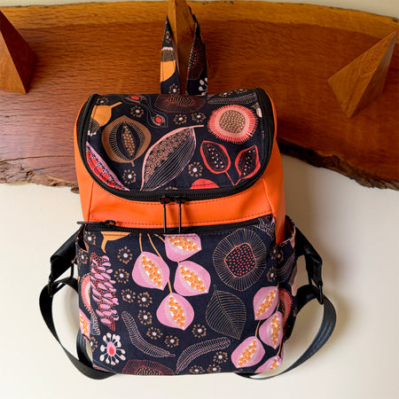 Custom Mini Backpack | Handmade Personalised Backpack | Choose Your Colours & Fabric