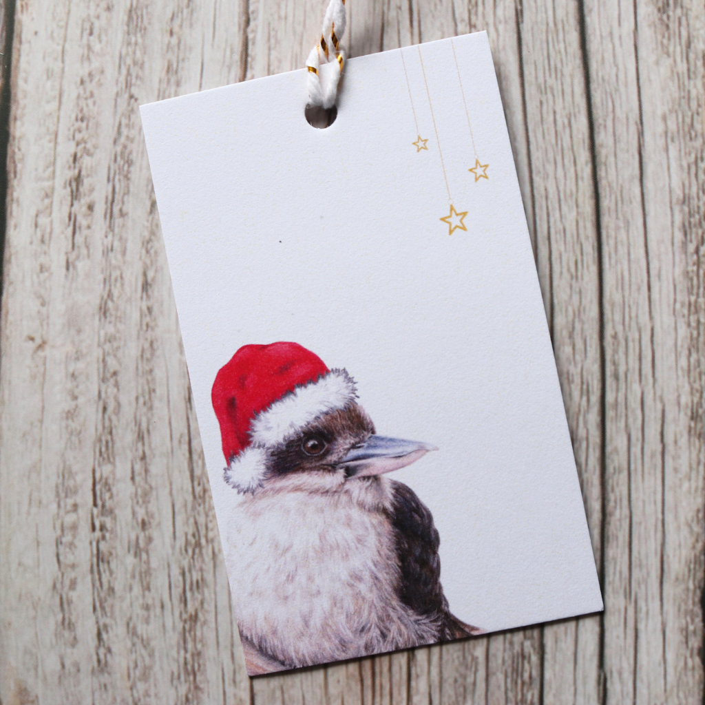 Christmas Gift Tags 8pk | Australian Wildlife | Eco-friendly
