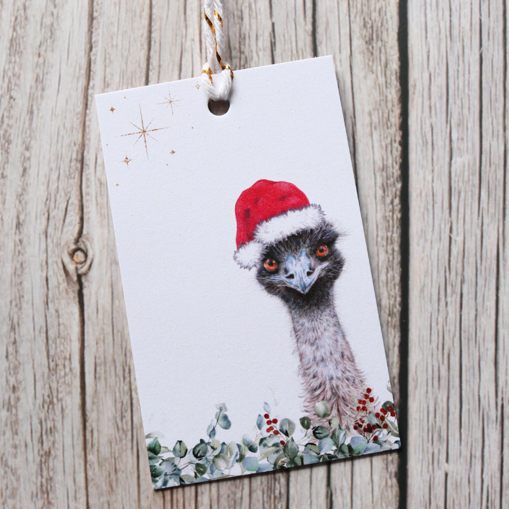 Christmas Gift Tags 8pk | Australian Wildlife | Eco-friendly