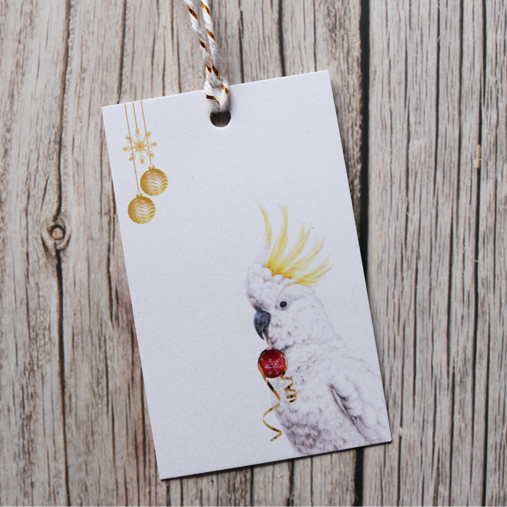 Christmas Gift Tags 8pk | Australian Wildlife | Eco-friendly