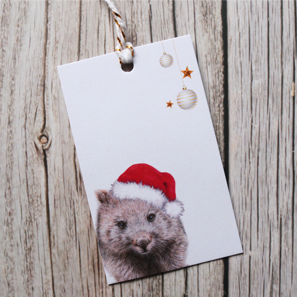 Christmas Gift Tags 8pk | Australian Wildlife | Eco-friendly