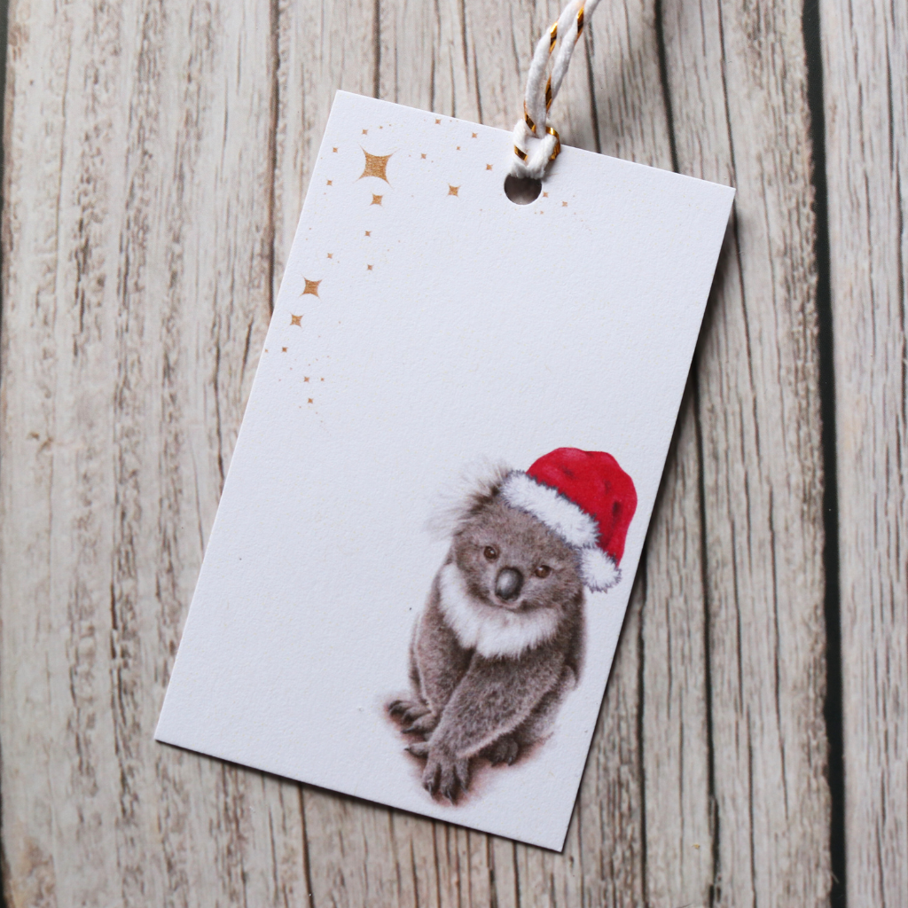 Christmas Gift Tags 8pk | Australian Wildlife | Eco-friendly