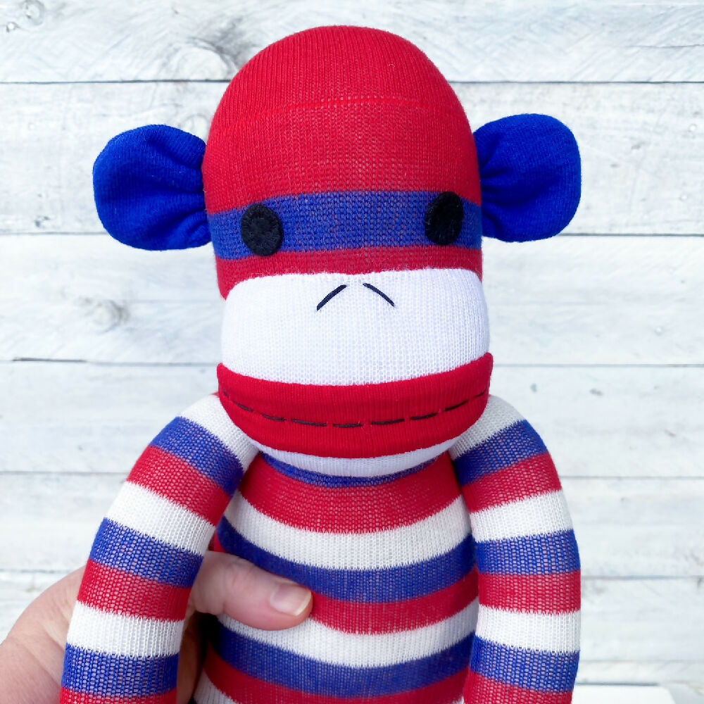 Webster-Sock Monkey-Sock Softie-Soft Toy_5