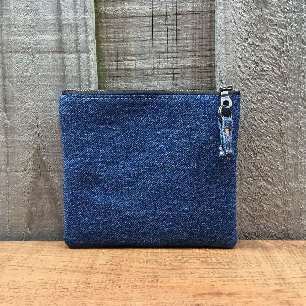 Upcycled Denim Purse – Denim Heart