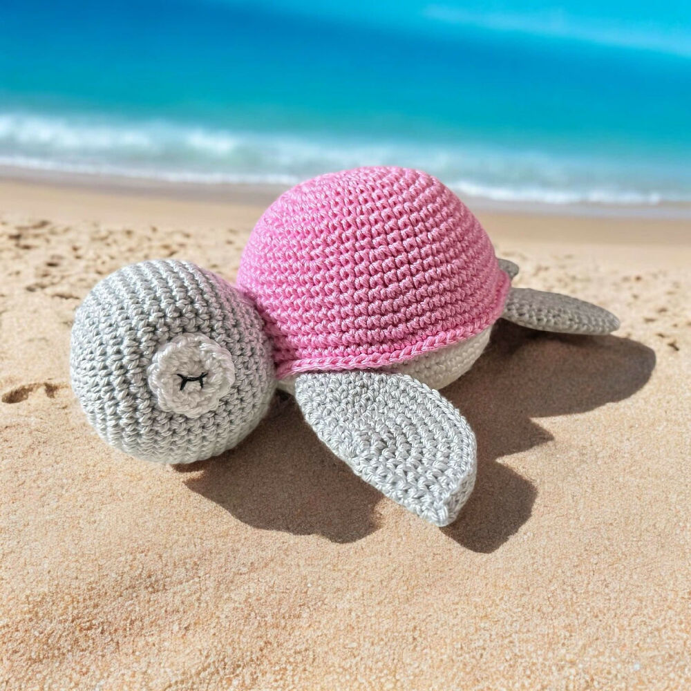 Handmade Crochet Turtle