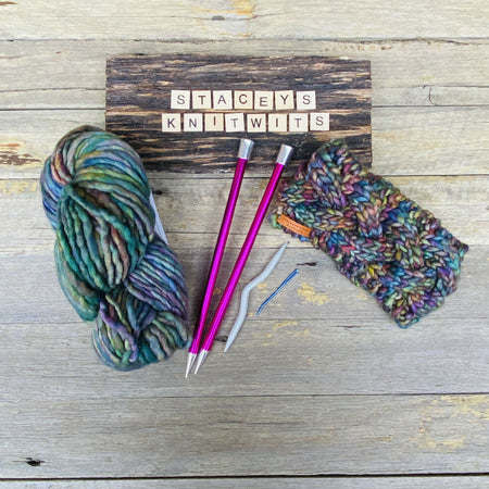 DIY Cable Headband Knitting Kit - Arco Iris