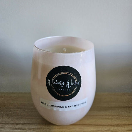 Pink Champagne & Exotic Fruits Candle