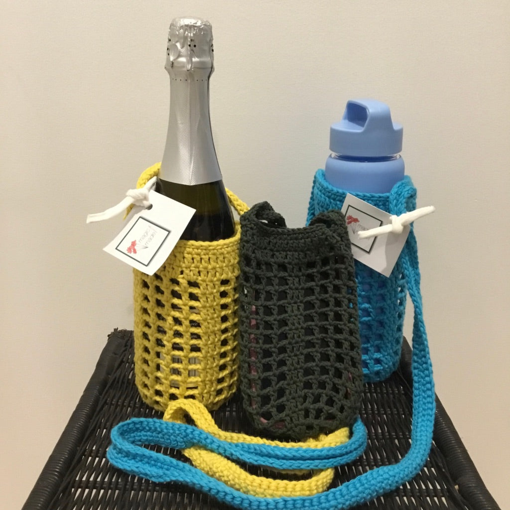 Crocheted Bottle Bag