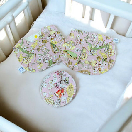 Baby Bib, Burp cloth and Reusable feeding pads