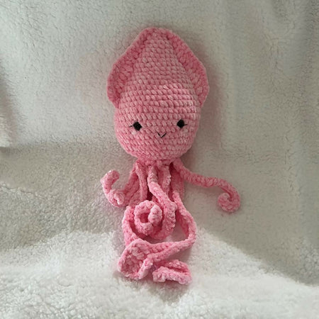 Large plush squid