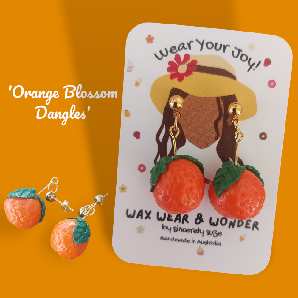 Orange Blossom Dangles