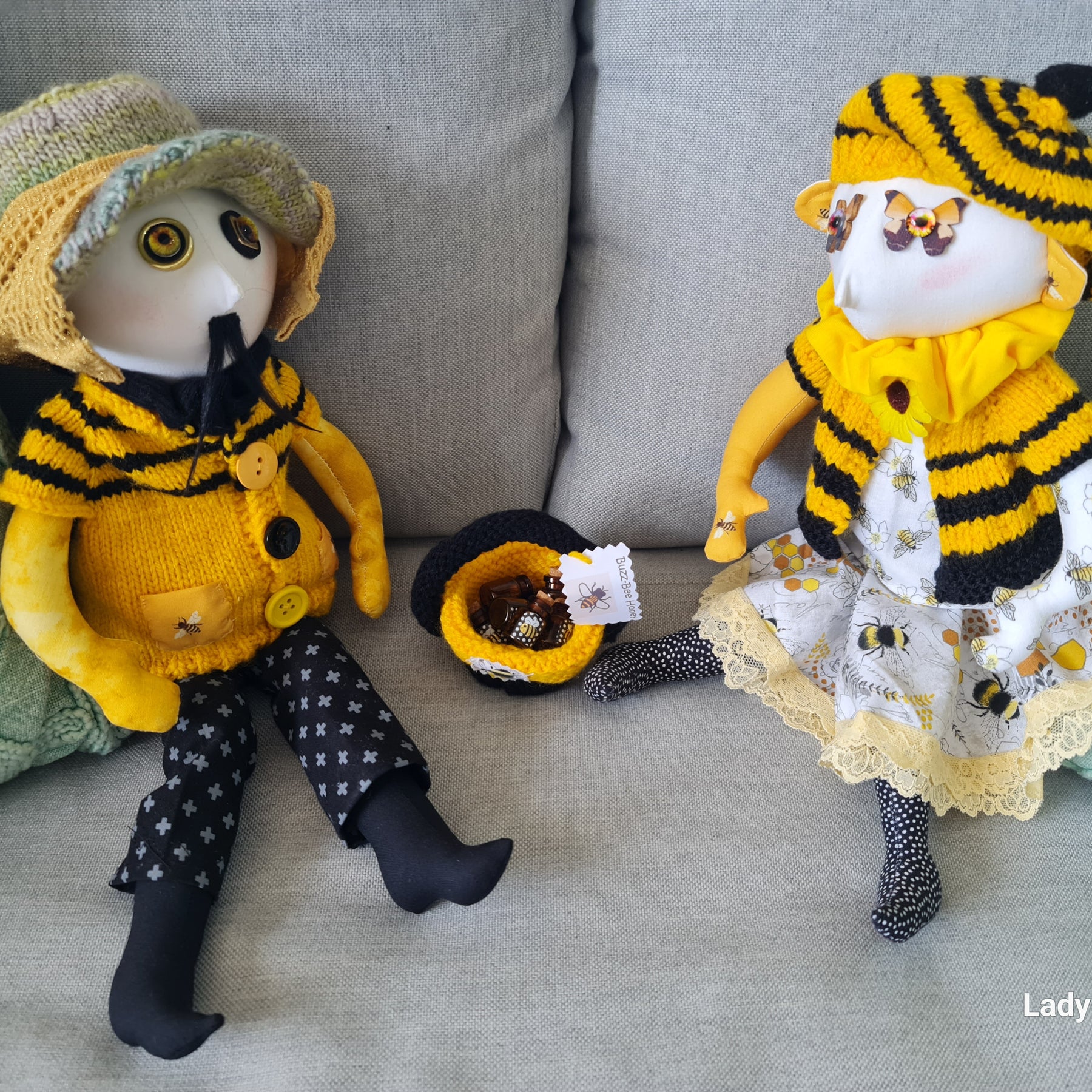 Handmade Art Doll - Beatrice (Bee)
