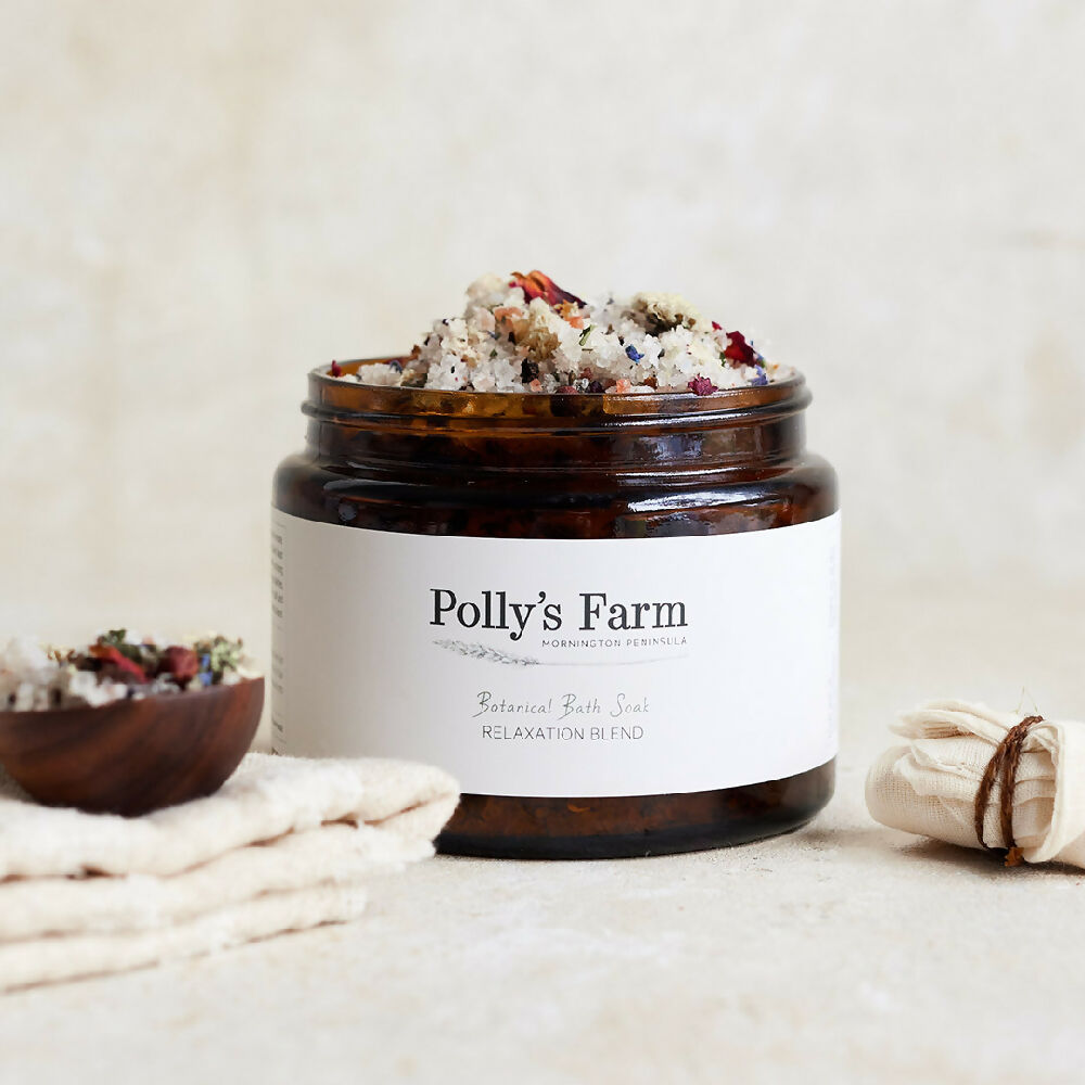Pollys Farm Botanical Bath Soak_Relaxation Blend_LBS-RX-800_3