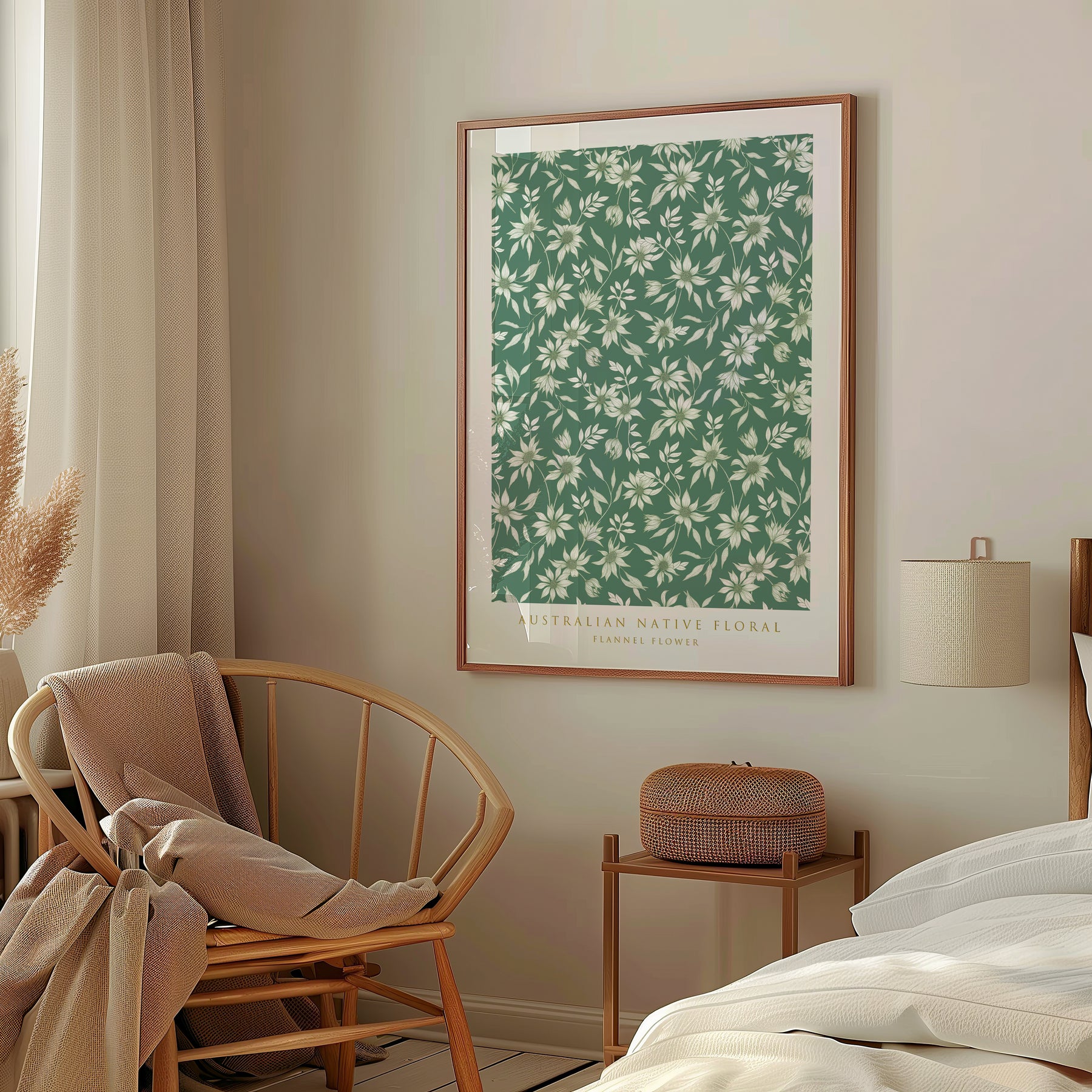 Flannel Flower Art Print