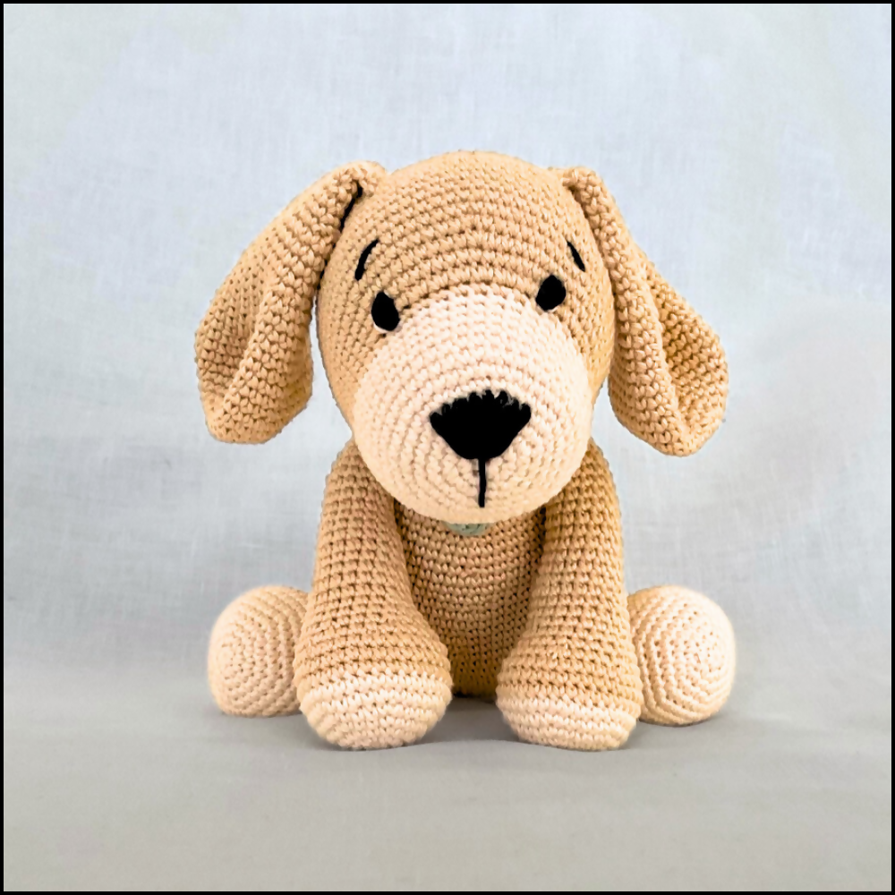 Puppy-soft-toy-product -image-MadeIt-(1000 x 1000 px).zip - Puppy-closeup-all-fours-australian-handmade-crochet-plush-soft-toy-frog-and-friends.png