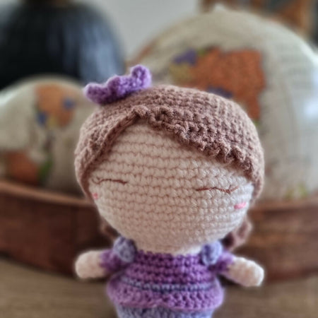 Princess crochet toy