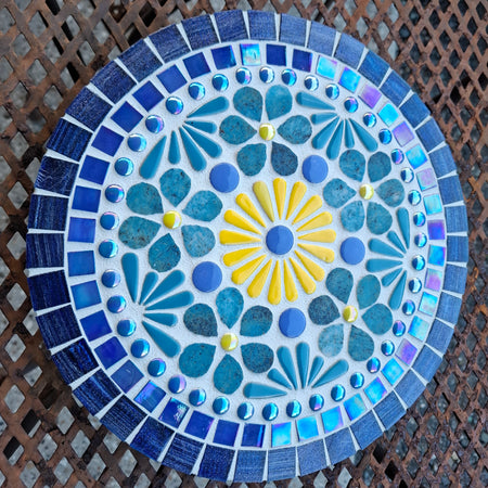 Mosaic Lazy Susan - show off your Sauces!
