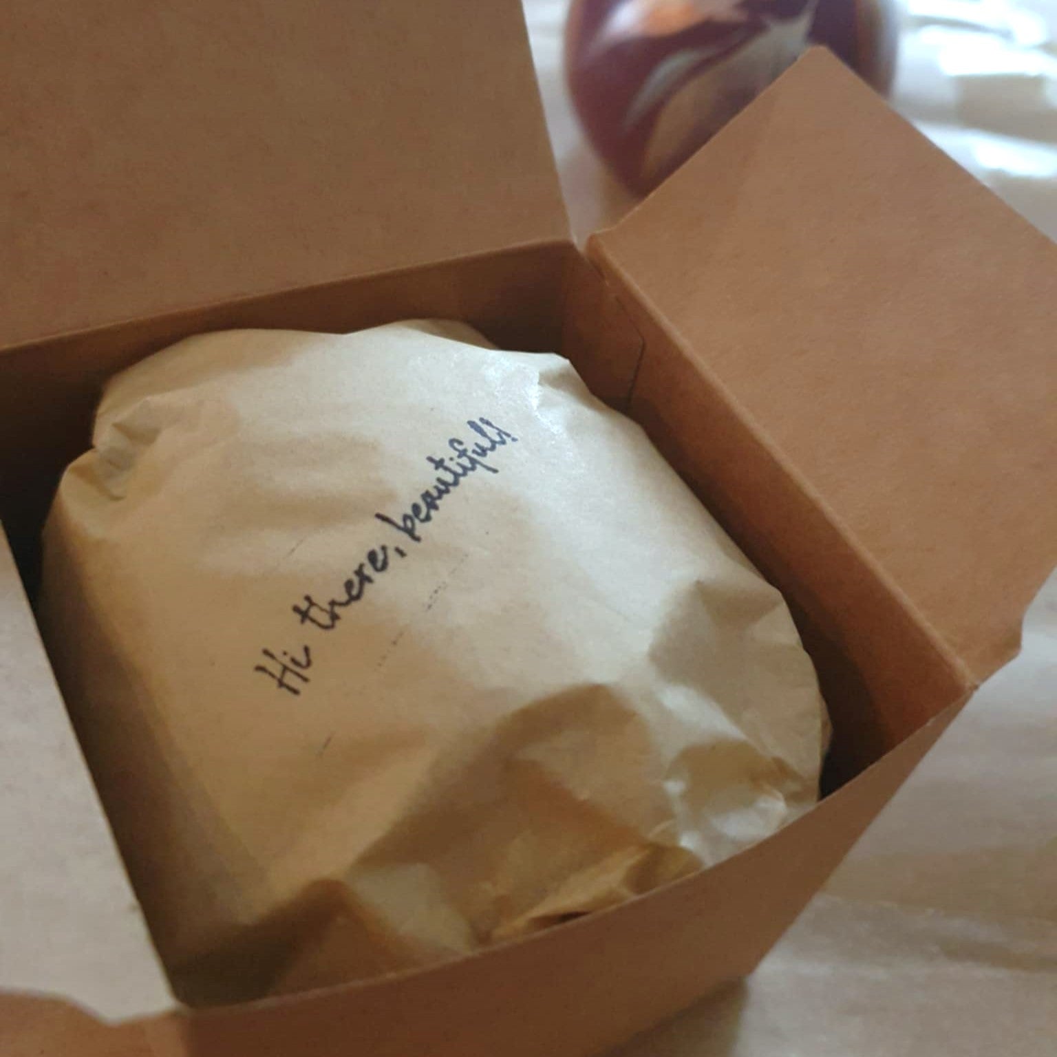 Glass Wind Chime Ornament Bell | Hand-painted Australian Gum Leaf | Bauble | Decorations