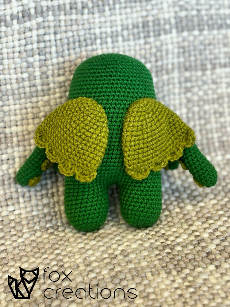 Cthulu Crochet Plushie Doll