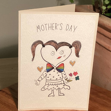 Sweet Mother's Day card and a variety of birthday cards (pack of 6 cards)