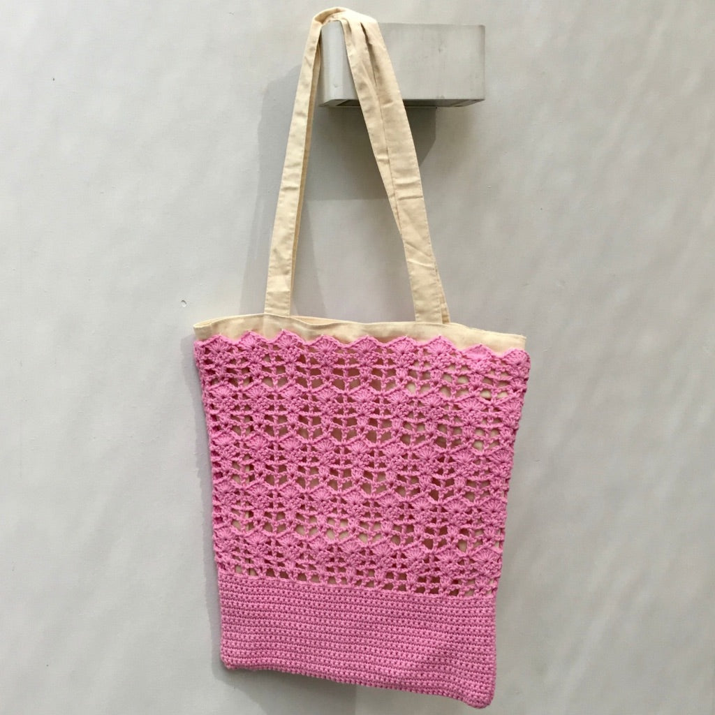 Crochet & Calico tote