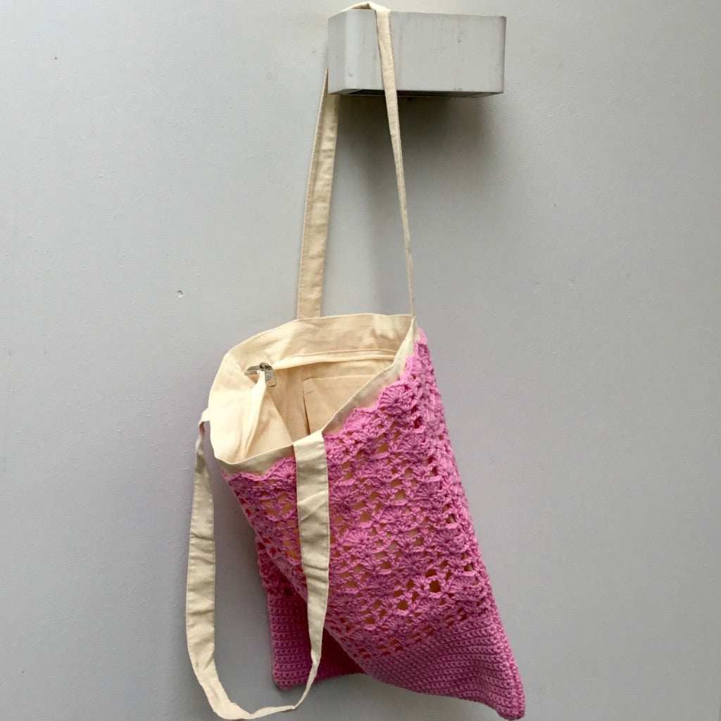 Crochet & Calico tote