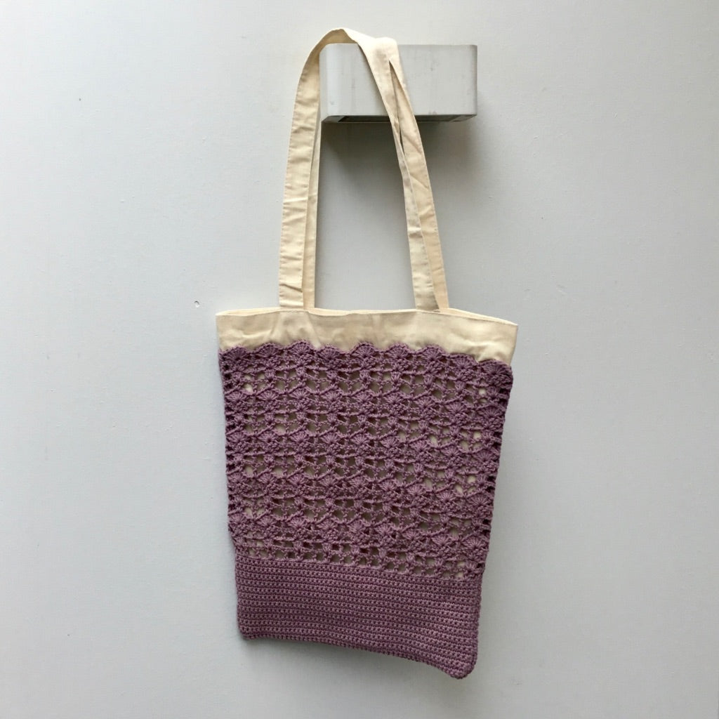 Crochet & Calico tote