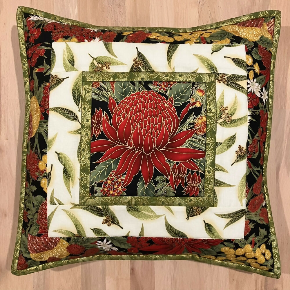 cushion-cover-handmade-Australian-native-waratah_11