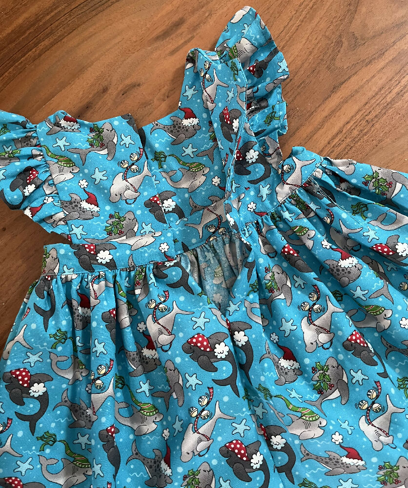 Christmas-Dolphins-bodice