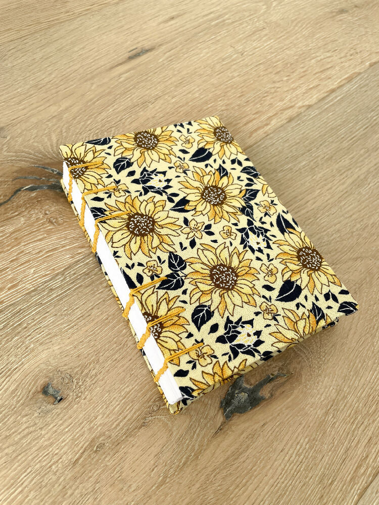 A6 Notebook (Lined) - "Sunflower"