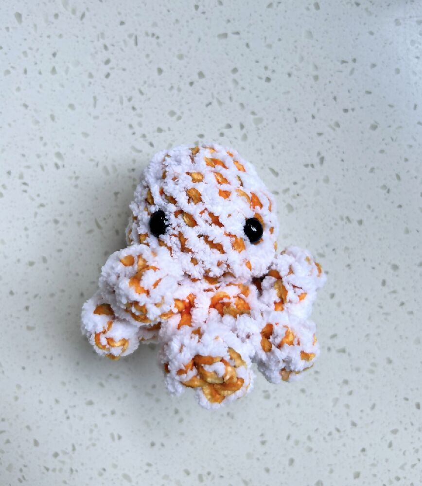 Crochet octopus plushie
