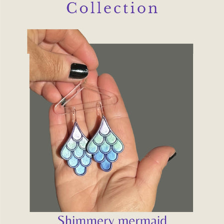 Mermaid Shimmering Dangles