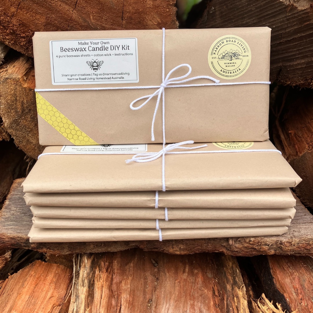 Beeswax Candle Making DIY Kit | Make Your Own Rolled Beeswax Candles for All Ages