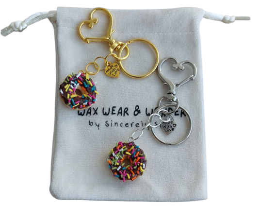 Bag Charms and Key Rings - The Donut Collection