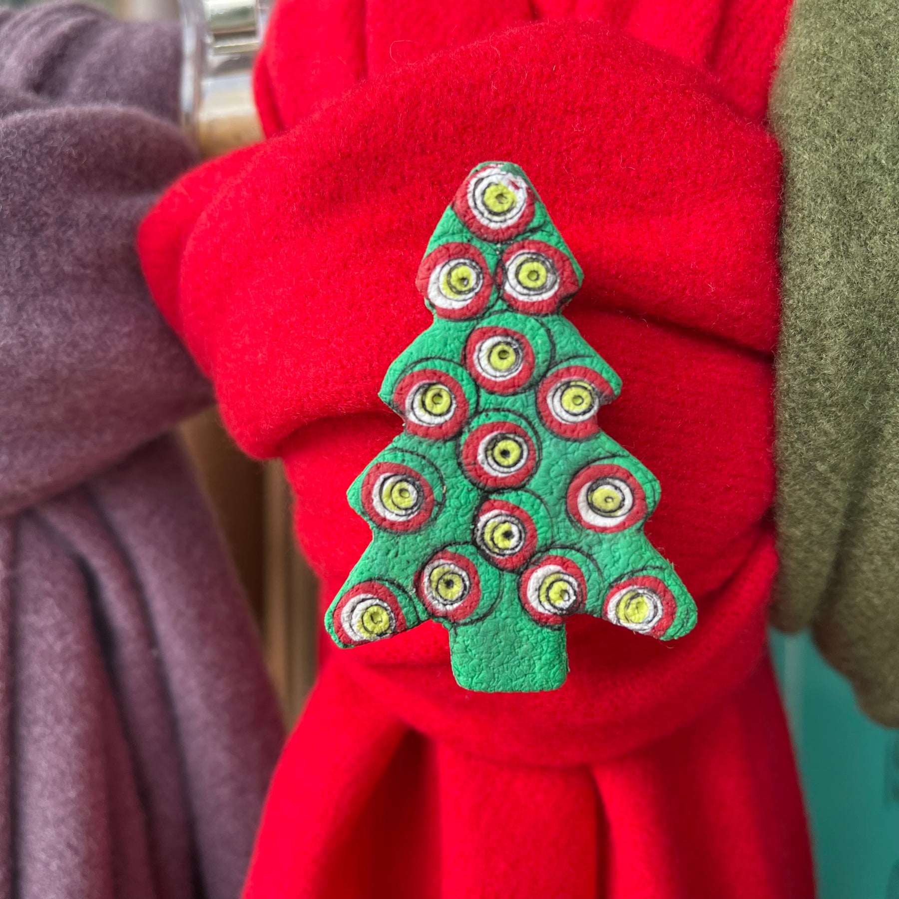 Christmas Tree Brooch