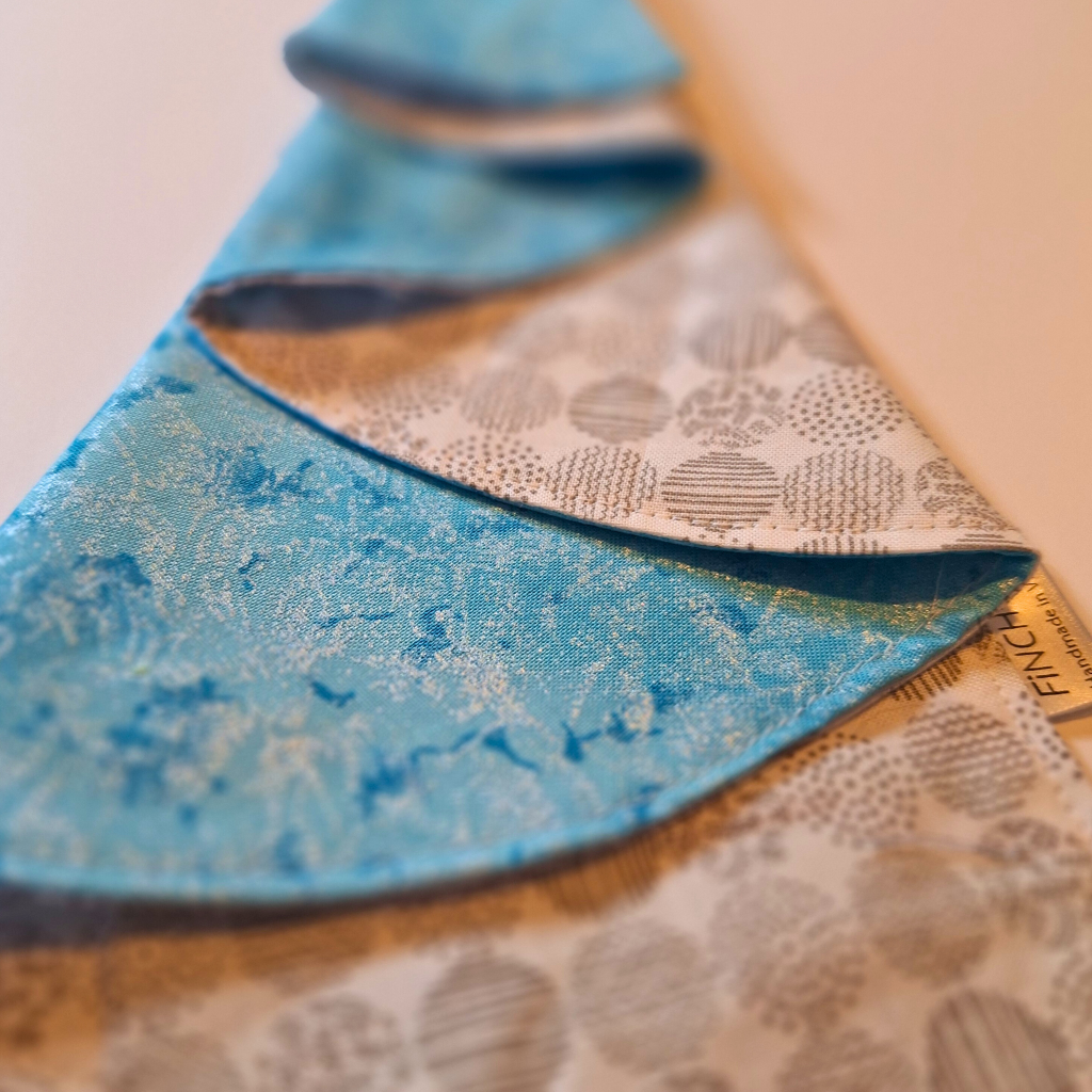Reversible Christmas tree napkins