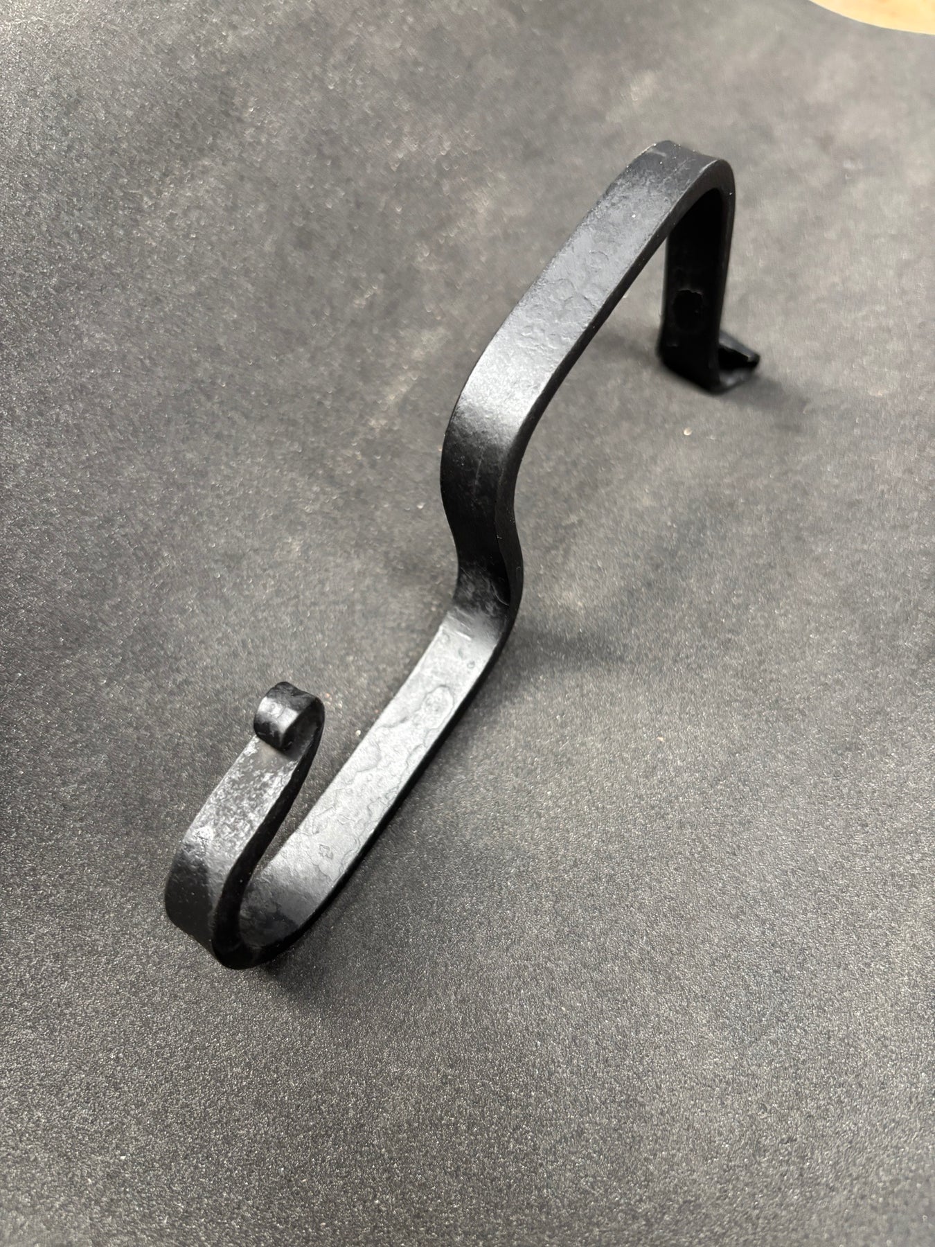 Christmas Stocking Mantle Hook Hanger | Unique Handmade Craftmanship Hand Forged Hanger