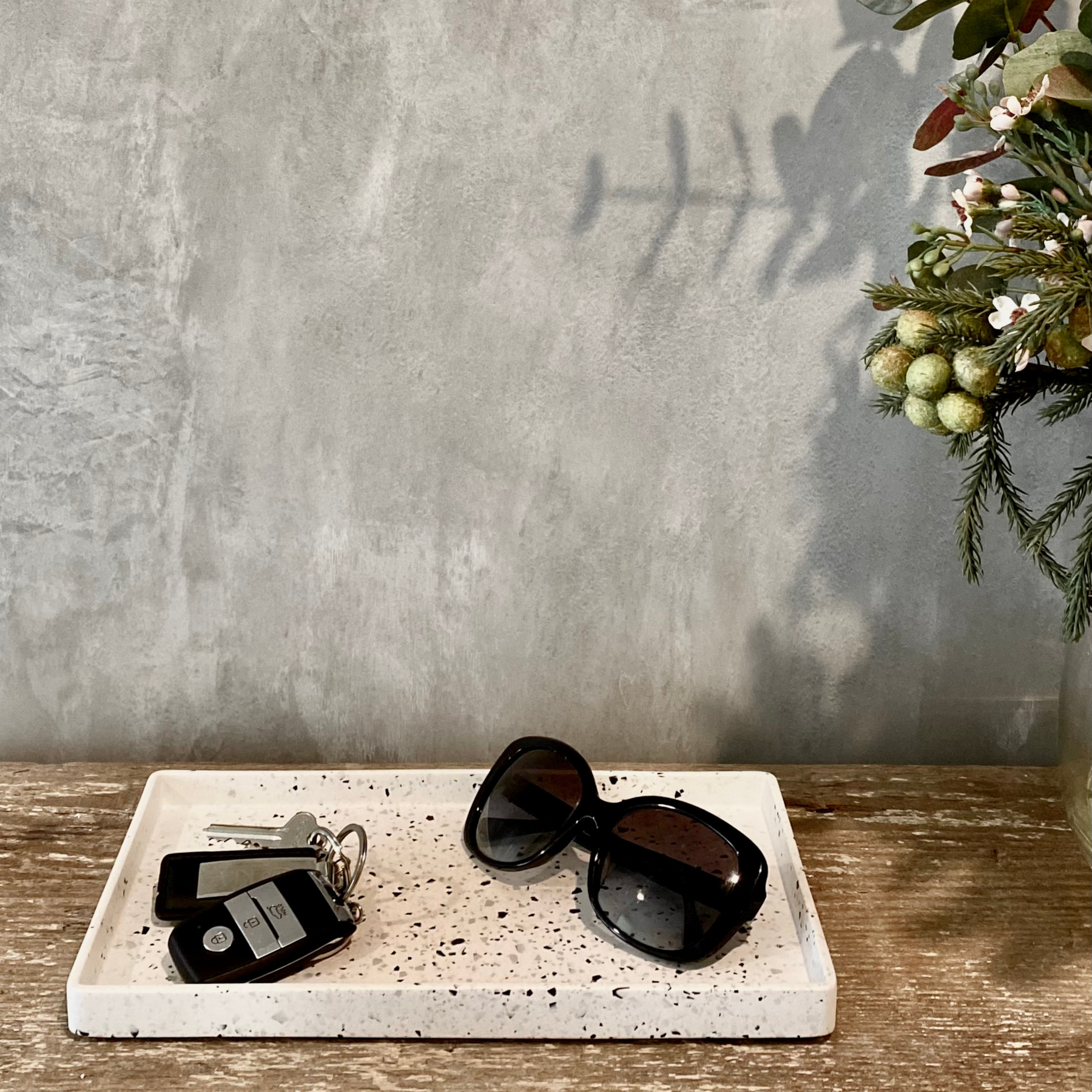 Large Rectangle platter | Terrazzo decor collection