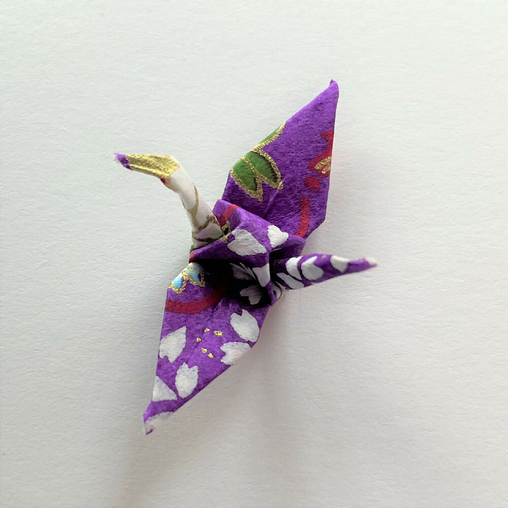 Custom order - choice of quote and cranes - bespoke gift