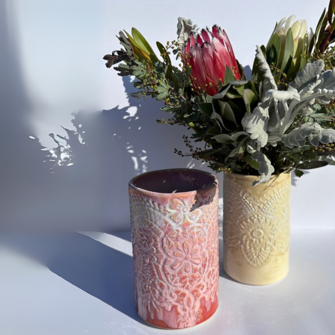 Hand Built Ceramic Vase