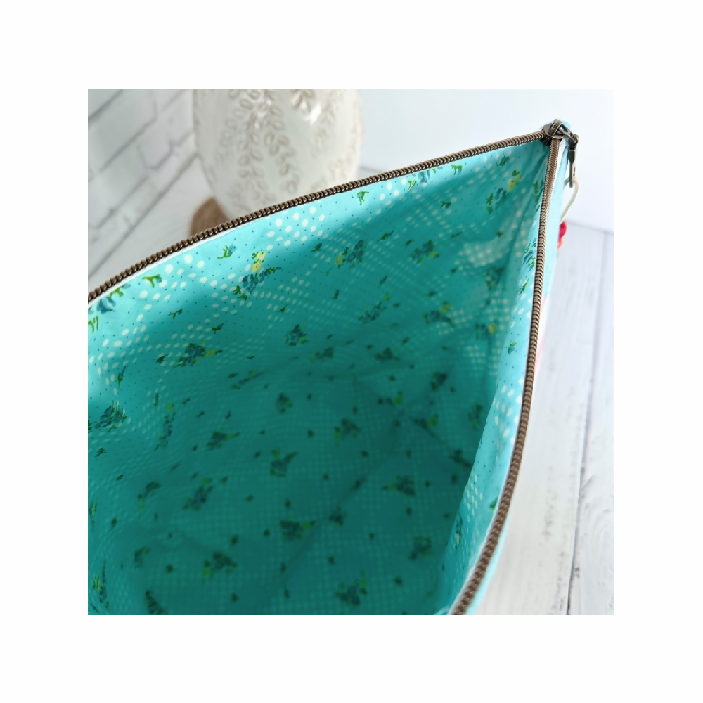 Zipper Pouch - Extra Large - Teapots