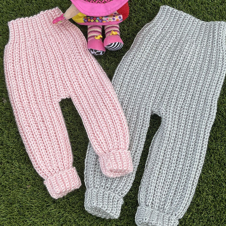 Handmade | crochet | toddler pants