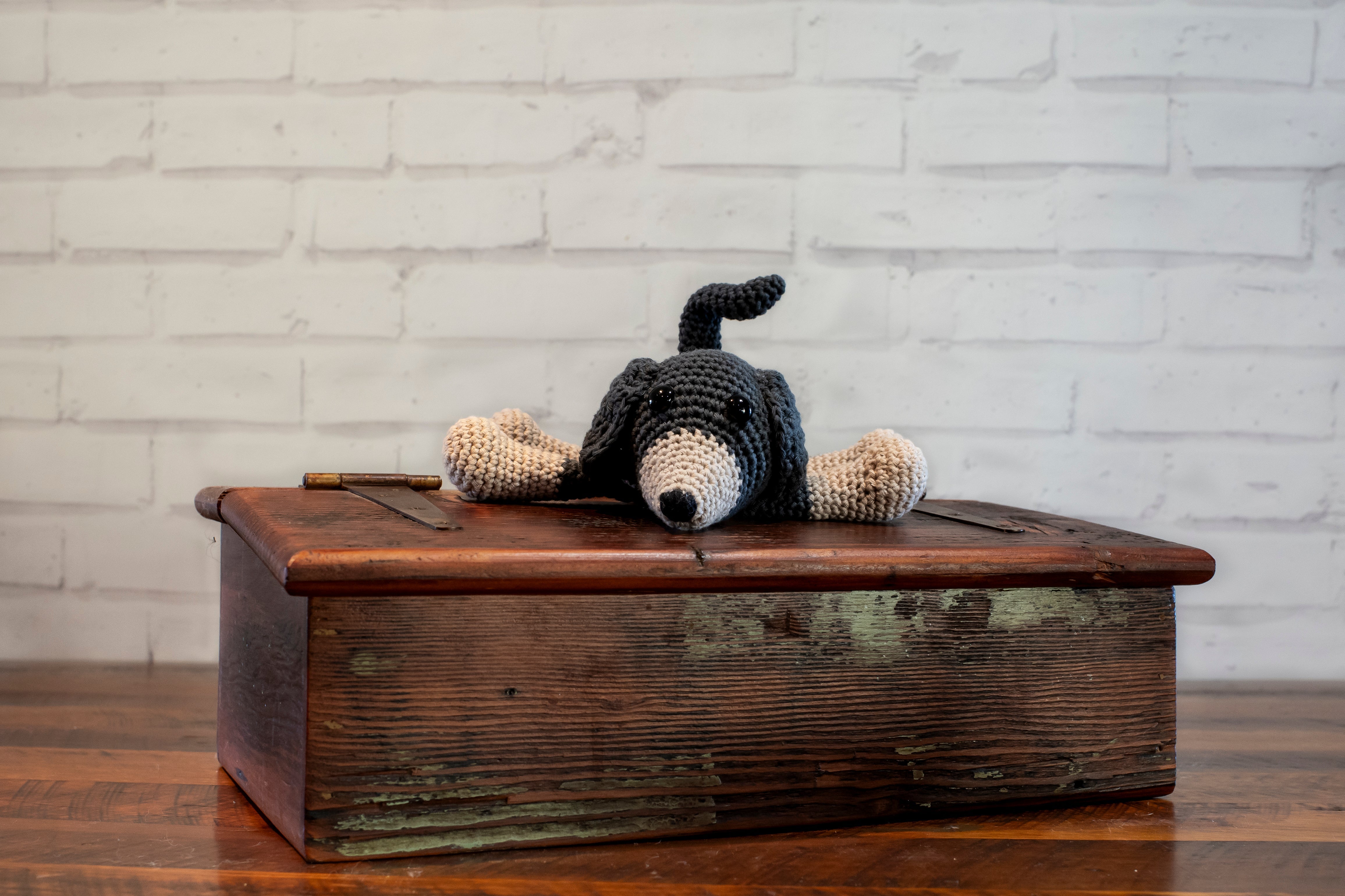 Novelty Door Stops - Crocheted Door Stops designed to slip under door