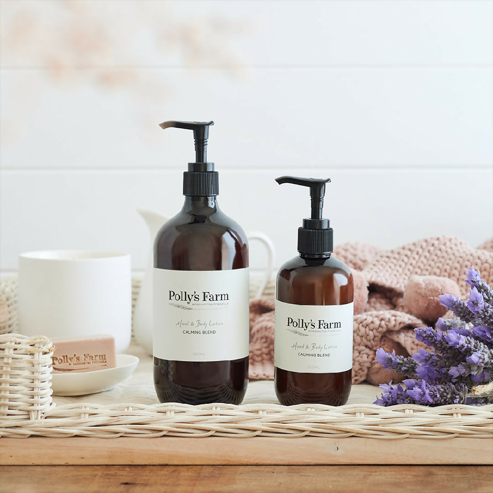 Pollys Farm Hand and Body Lotion_Calming Blend_LHBL-CLM-250-500_3