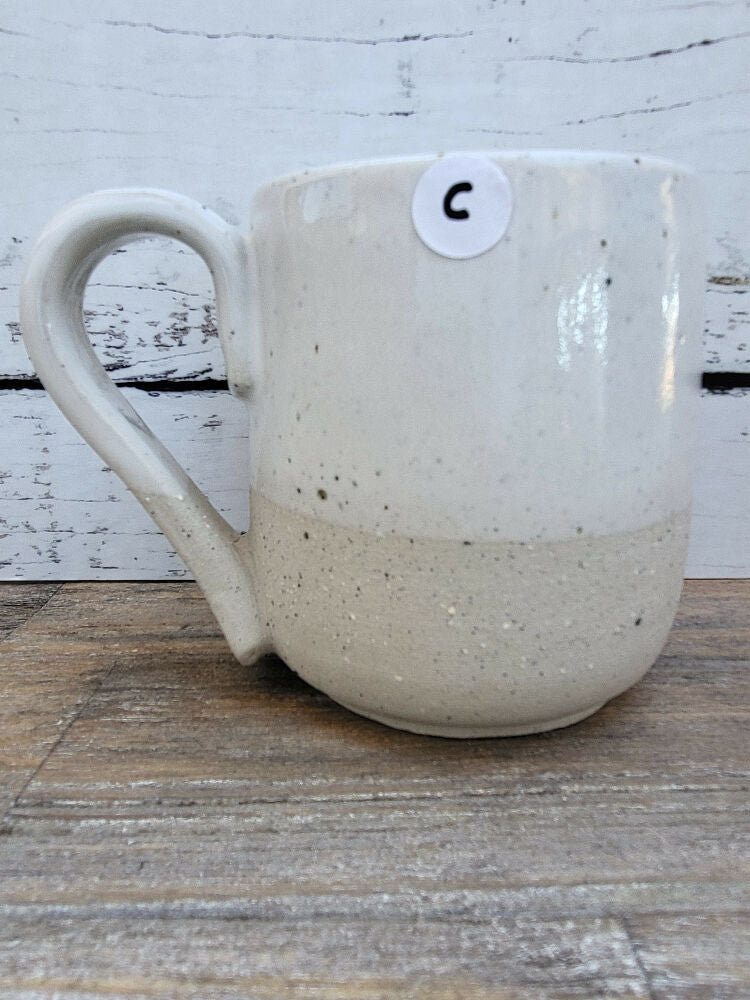 White Ceramic Handmade Mug