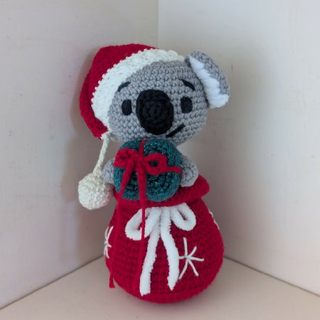 Crochet Santa Koala