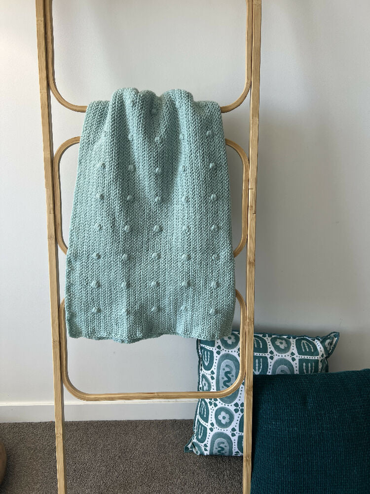 Blanket | Handmade Crochet | Bobble Stitch Throw