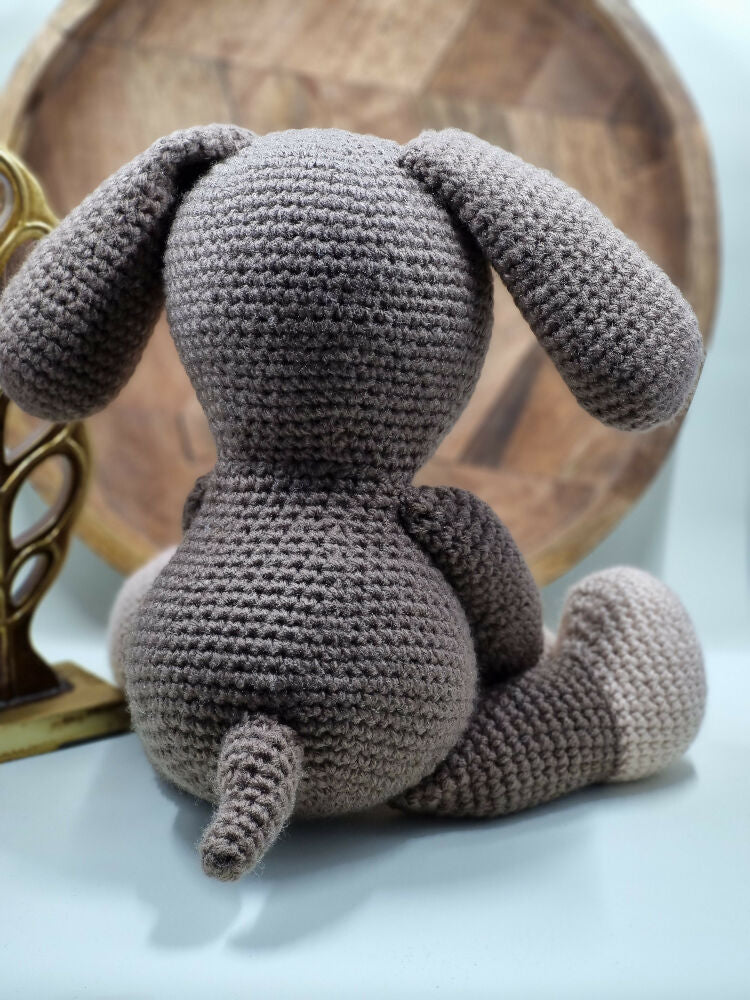 Puppy dog crochet toy