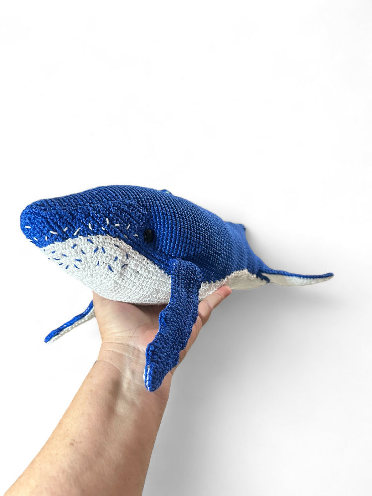 Handmade Crochet Whale